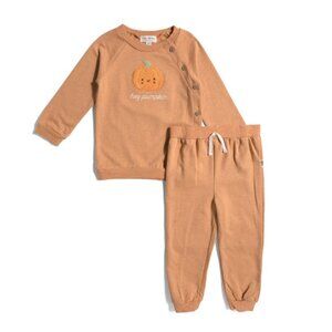 Rabbit + Bear Organic 2pc Halloween Sweatsuit
